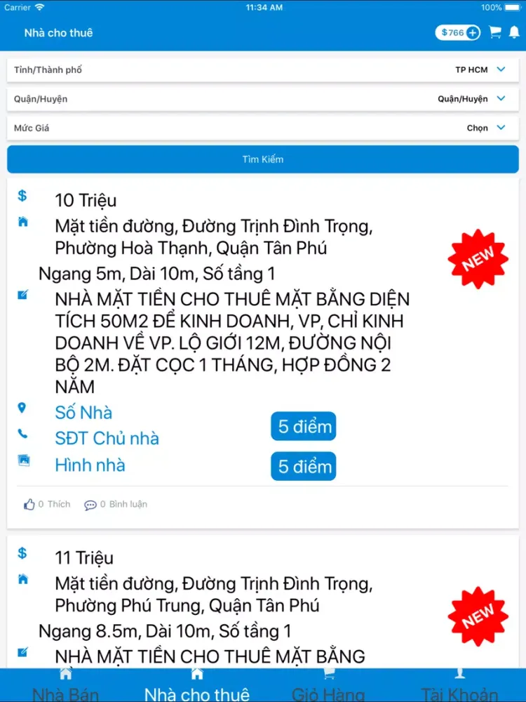 Chủ Nhà Bán iPad  স্ক্রিনশট