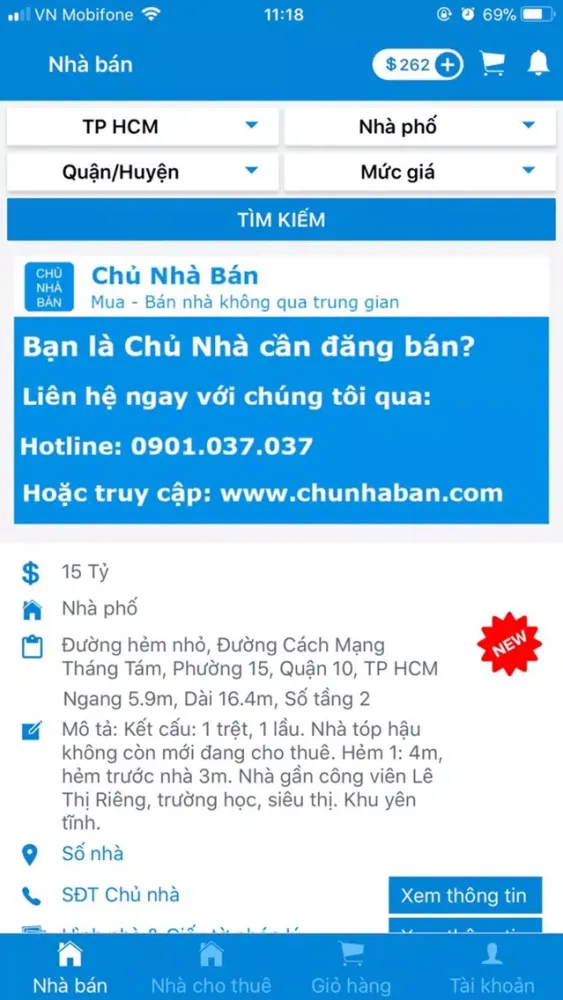 Chủ Nhà Bán স্ক্রিনশট