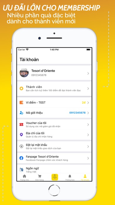 Tesori d'Oriente - Sữa tắm Ý Screenshots