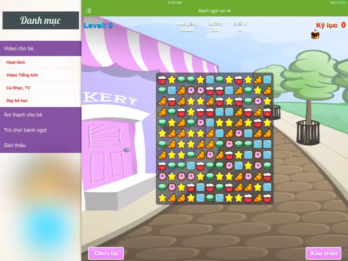 Video của bé, truyen co tich,tieng anh, hoat hinh iPad  Screenshots