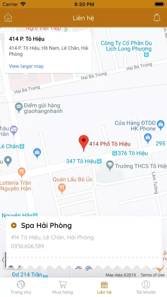 Tangkapan layar Thanh Hoa Beauty