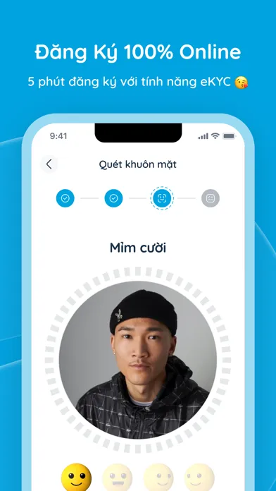 Ảnh chụp màn hình của TNEX - Ngân hàng số thế hệ mới