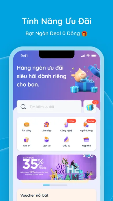 Ảnh chụp màn hình của TNEX - Ngân hàng số thế hệ mới