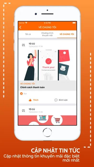 Tổ Cú سکرین شاٹس
