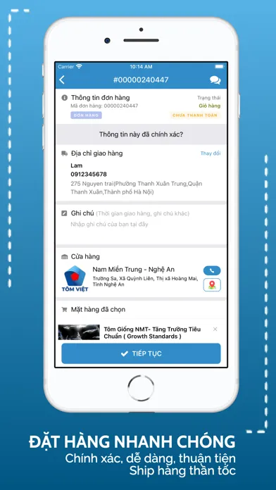 Tôm Việt - GiaoThươngNgành Tôm应用截图