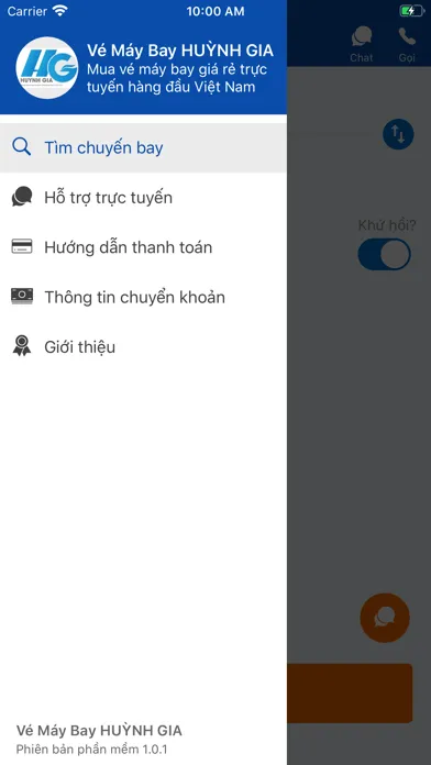 Screenshot di Mia - Vé máy bay giá rẻ