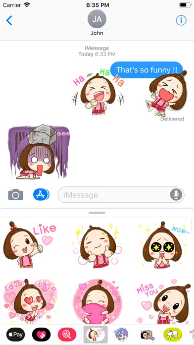 تصاویر Nana - Little Girl Sticker