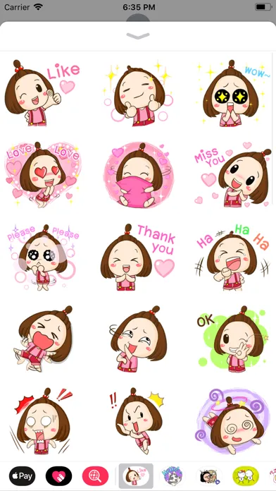 تصاویر Nana - Little Girl Sticker