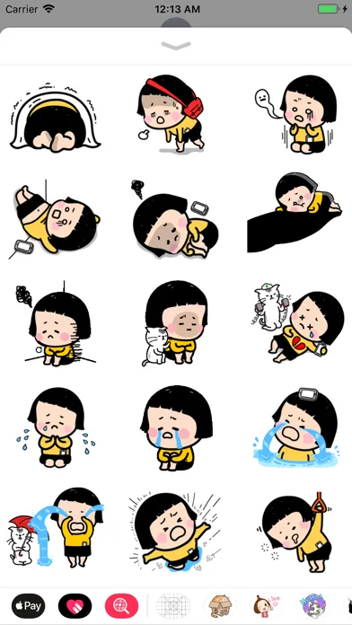Screenshot di MiMi - Little Girl Stickers