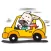 Clarky - The Super Dog Sticker