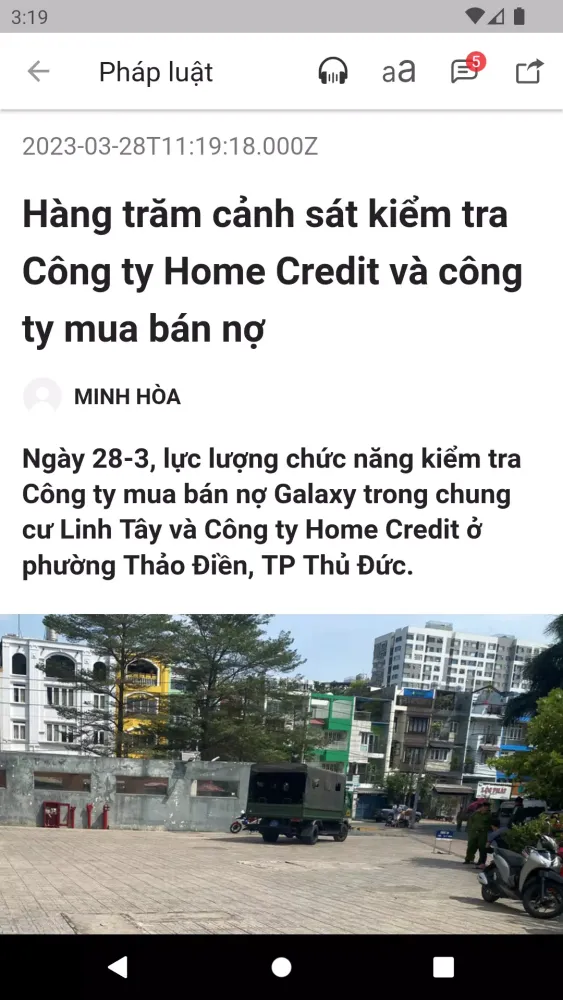 Tuổi Trẻ Online Screenshots