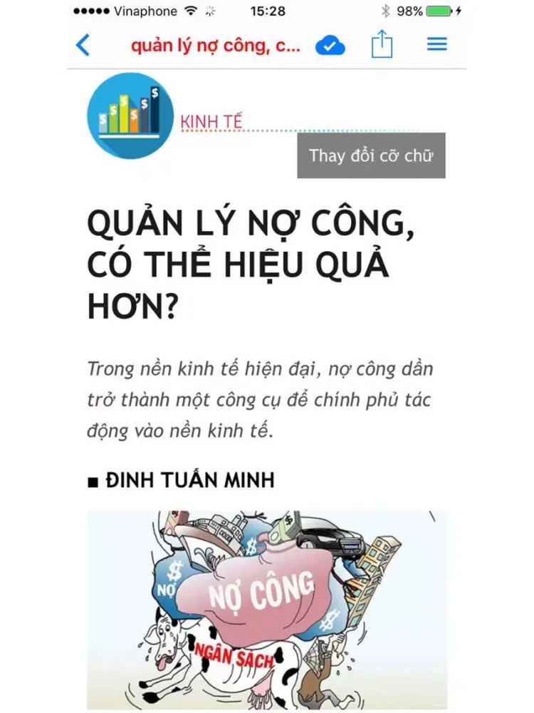 Capturas de pantalla de Tuổi Trẻ Xem Nghe Đọc iPad 