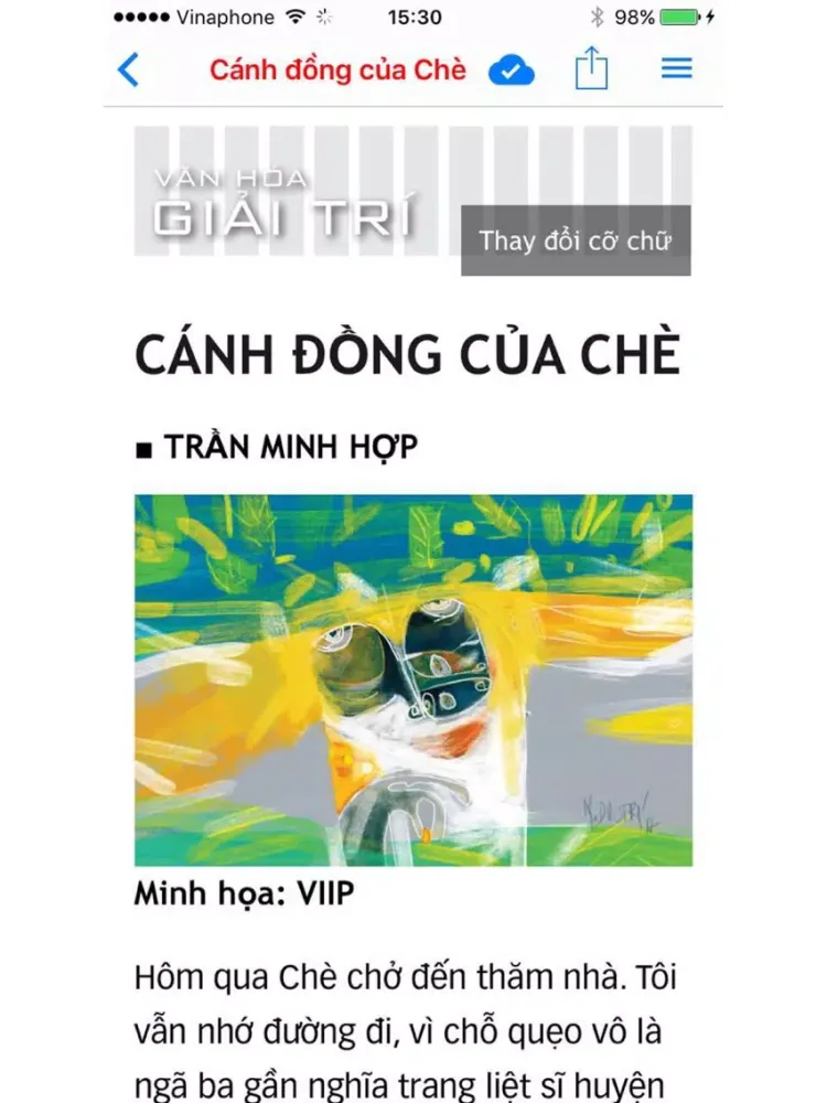 Capturas de pantalla de Tuổi Trẻ Xem Nghe Đọc iPad 