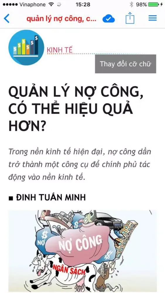 Capturas de pantalla de Tuổi Trẻ Xem Nghe Đọc