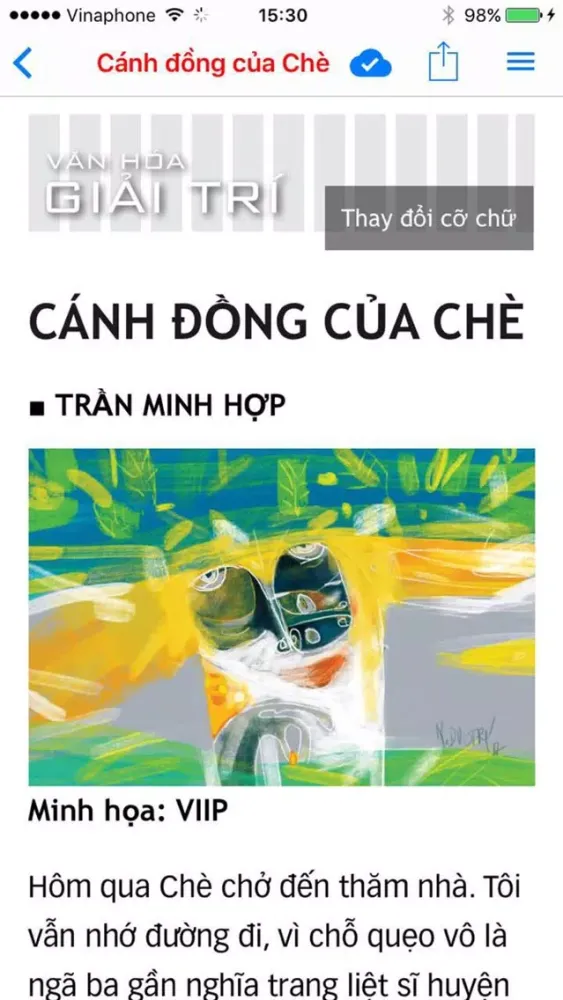 Capturas de pantalla de Tuổi Trẻ Xem Nghe Đọc