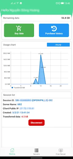Screenshot di VPN Gate Connector Pro