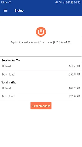Screenshot di VPN Gate Connector Pro