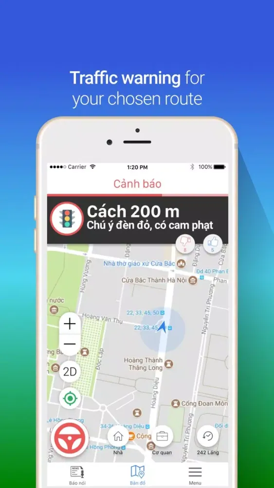 Audio news, maps traffic VADI应用截图