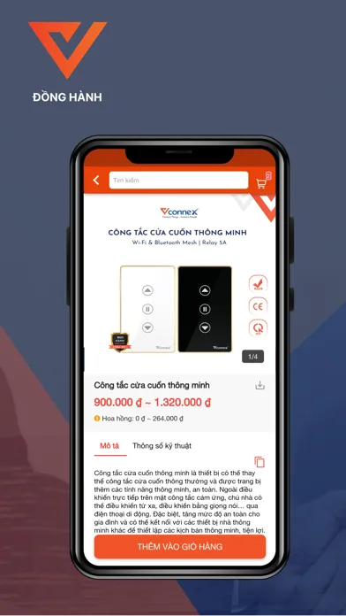 Capturas de tela do Đồng Hành - Vconnex Partner