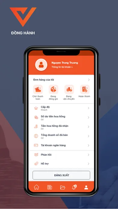 Capturas de tela do Đồng Hành - Vconnex Partner