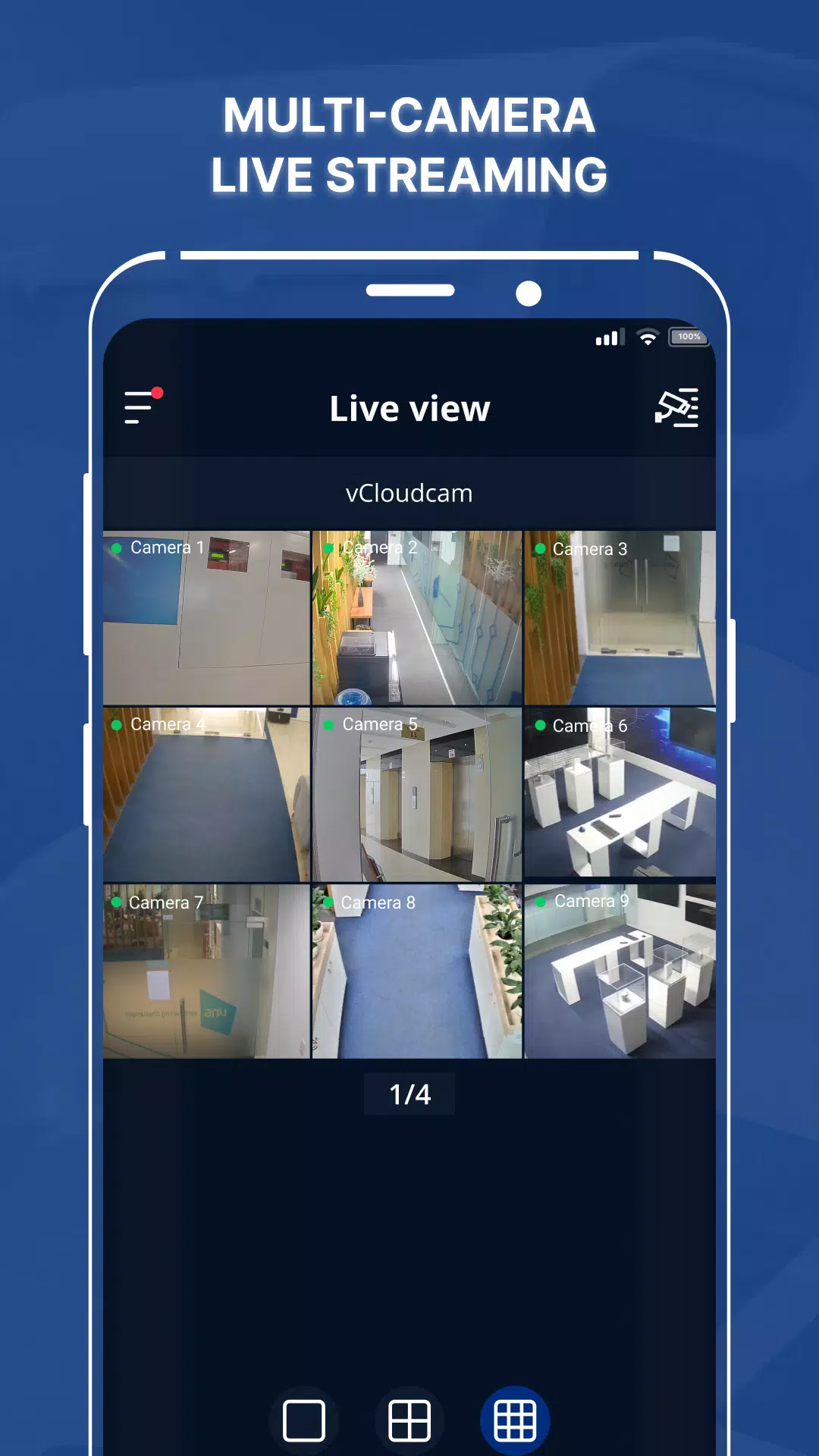 vCloudcam Screenshots