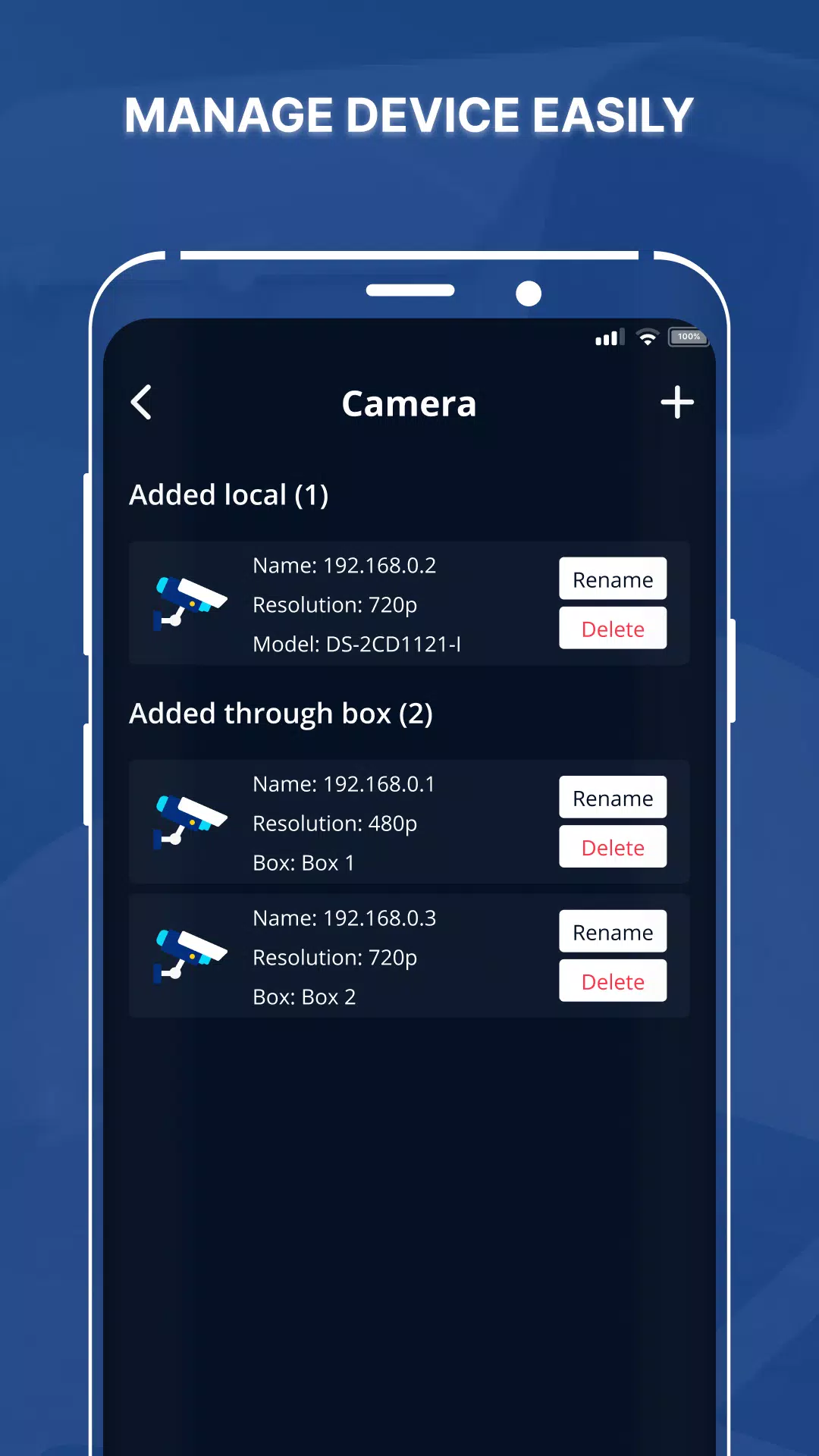 vCloudcam Screenshots