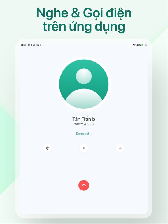 Capturas de pantalla de Fastcall - Tổng đài 4.0 iPad 