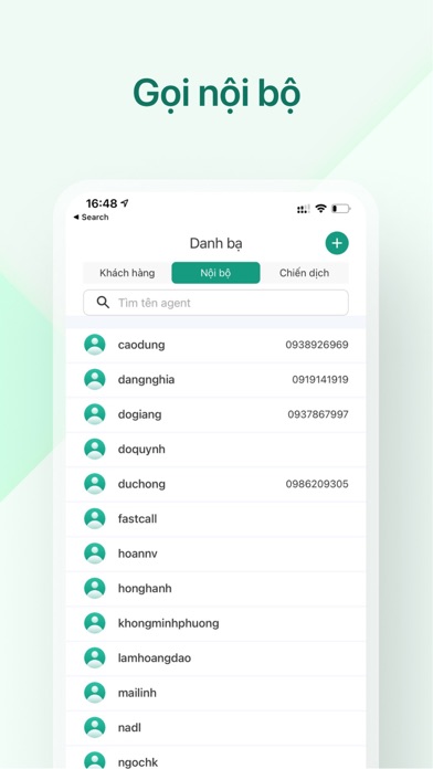 Capturas de pantalla de Fastcall - Tổng đài 4.0