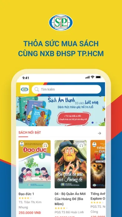 NXB Đại học Sư Phạm TP.HCM Screenshots