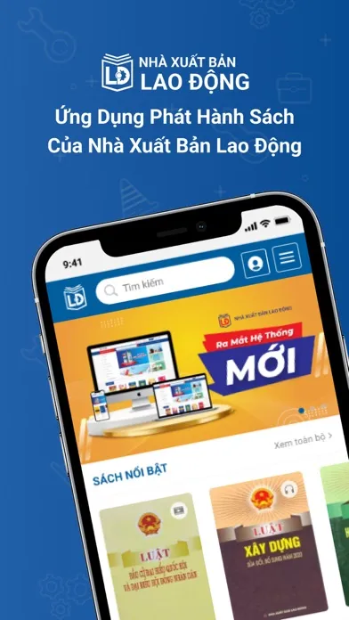 Ảnh chụp màn hình của NXB Lao Động