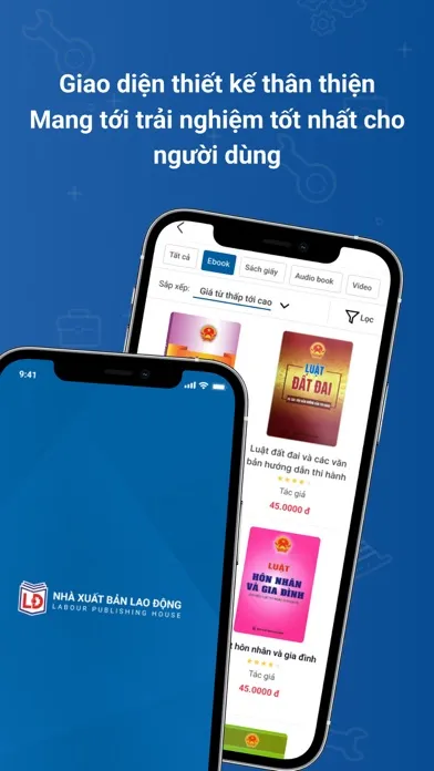 Ảnh chụp màn hình của NXB Lao Động