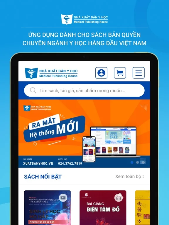 NXB Y Học iPad 应用截图