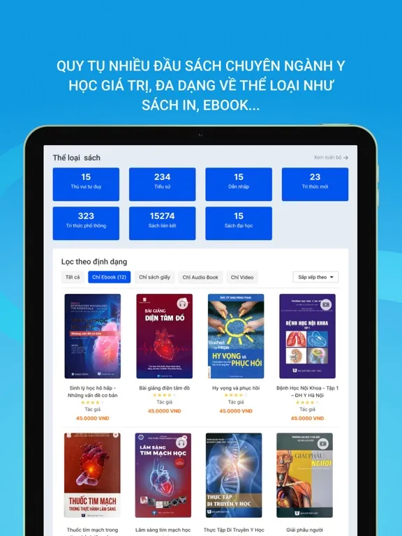 NXB Y Học iPad 应用截图