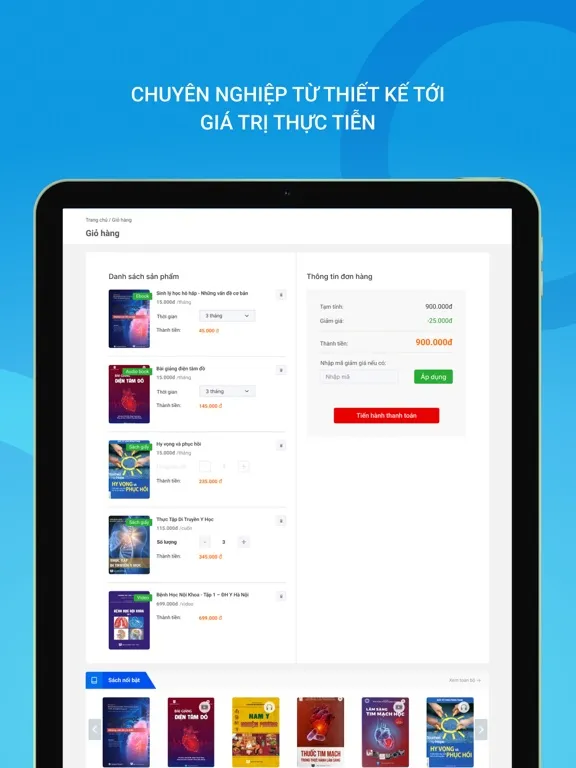 NXB Y Học iPad 应用截图