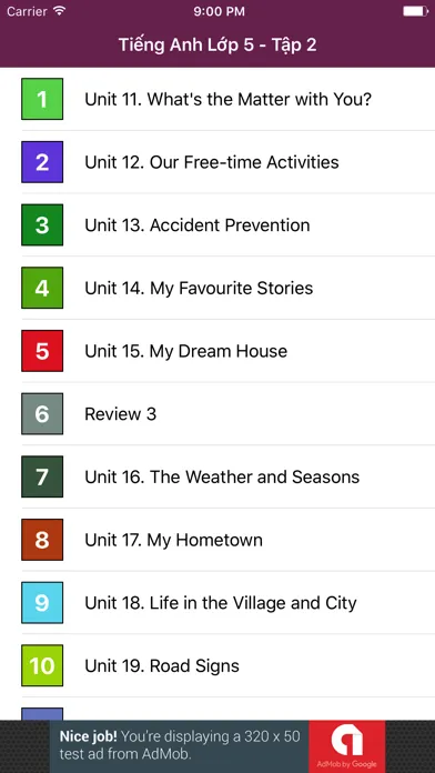 Tiếng Anh Lớp 5 - Tập 2 Screenshots