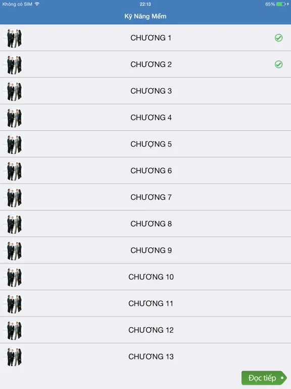Kỹ Năng Mềm iPad  Screenshots