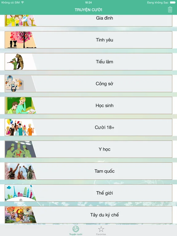 Truyện Cười Tuyển Chọn iPad  স্ক্রিনশট