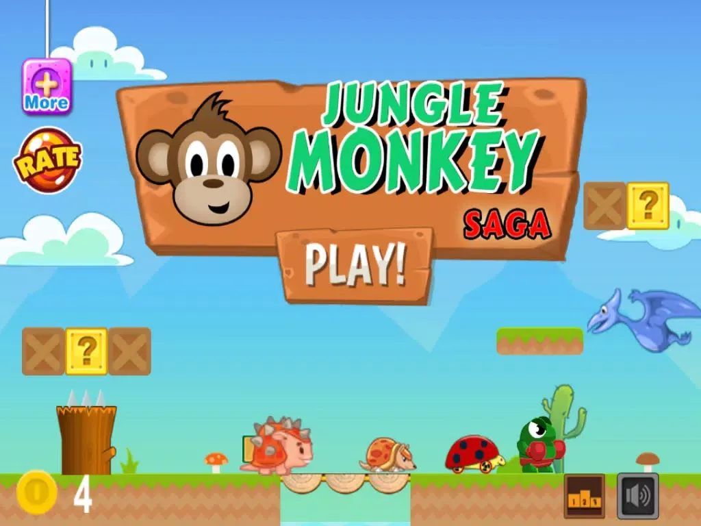 Jungle Monkey Saga iPad 应用截图
