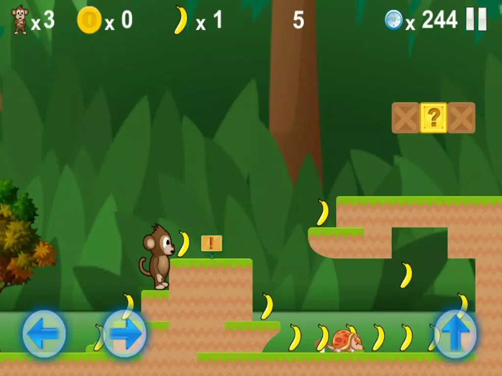 Jungle Monkey Saga iPad 应用截图