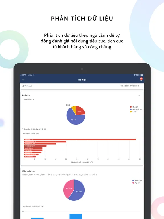 Скриншоты Reputa iPad 