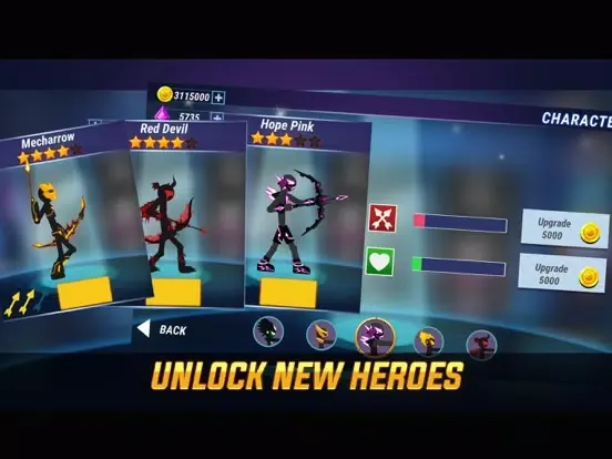 Bowman: Stickman Archero iPad  Screenshots