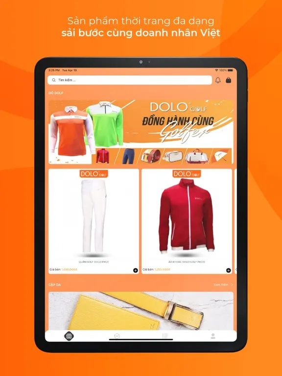 تصاویر DOLO - Thời Trang Doanh Nhân iPad 