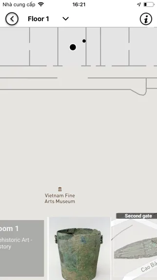 Ảnh chụp màn hình của iMuseum VFA