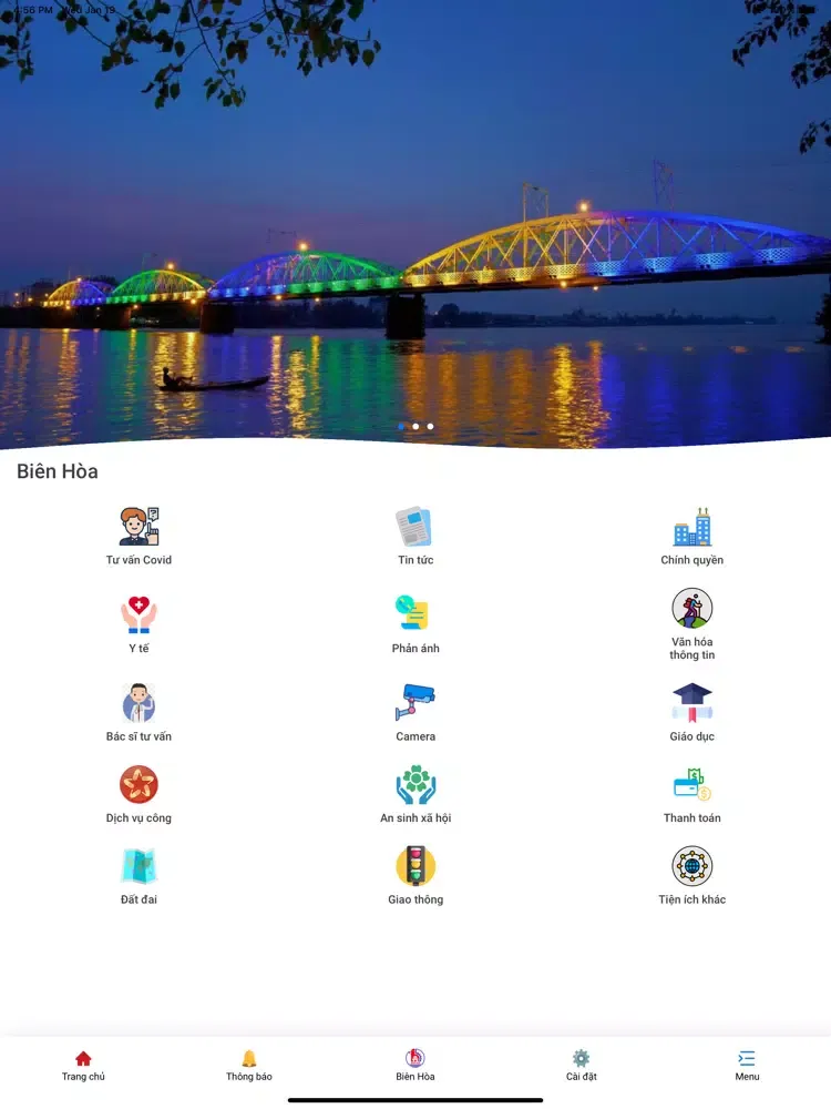 Bien Hoa SmartCity iPad 應用截圖