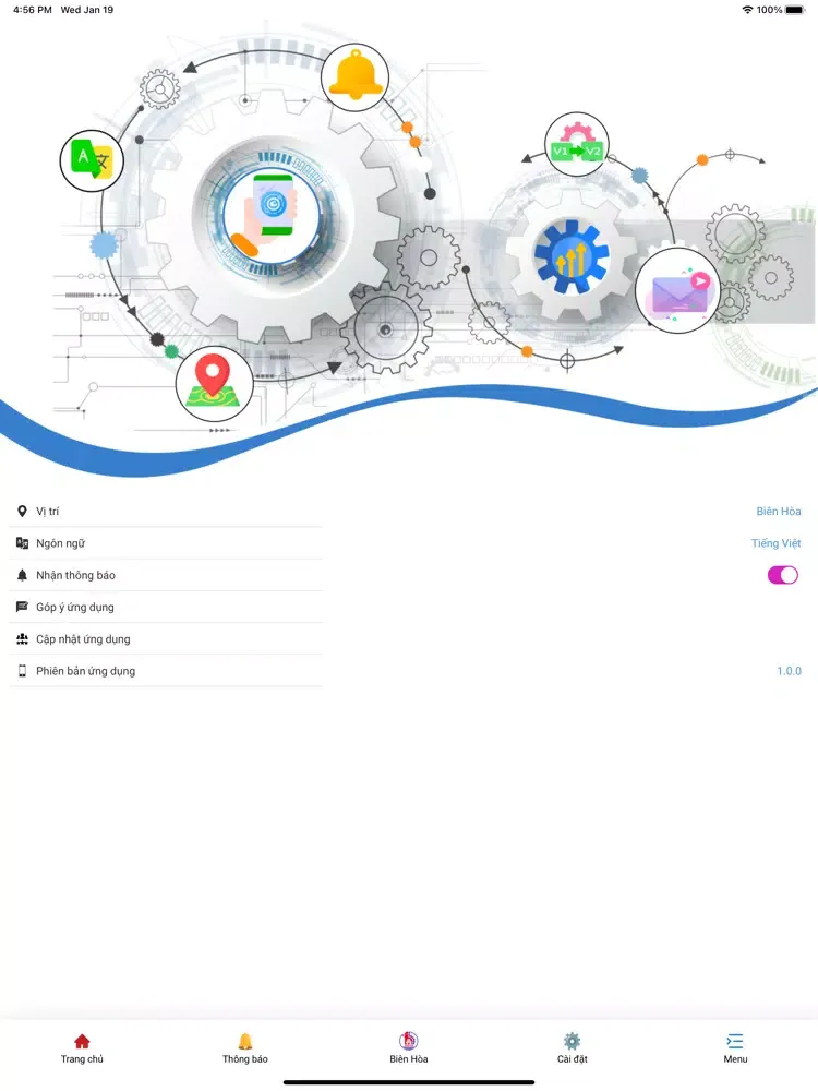 Bien Hoa SmartCity iPad 應用截圖
