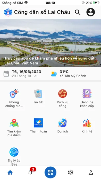 Công dân số Lai Châu スクリーンショット