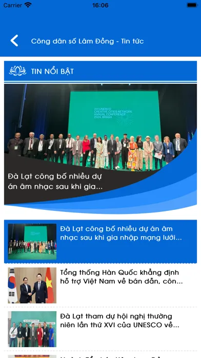 Công dân số Lâm Đồng应用截图