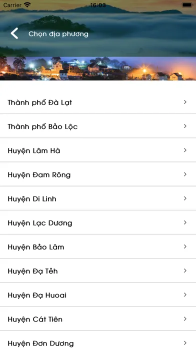 Công dân số Lâm Đồng应用截图