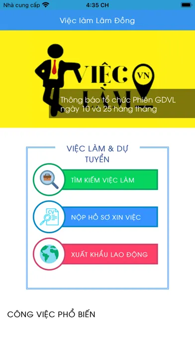 Việc Làm Lâm Đồng Screenshots