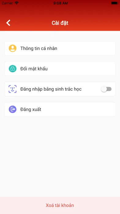 Screenshot di Sổ tay Đảng viên Quận 7